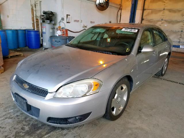 2G1WD58C569283111 - 2006 CHEVROLET IMPALA SUP Күміс фото 2