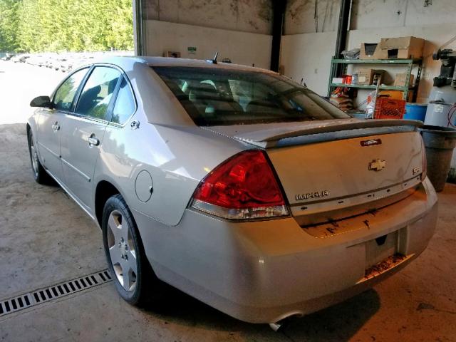 2G1WD58C569283111 - 2006 CHEVROLET IMPALA SUP Күміс фото 3