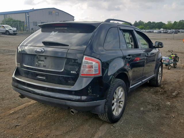 2FMDK38C89BA83096 - 2009 FORD EDGE SEL BLACK photo 4