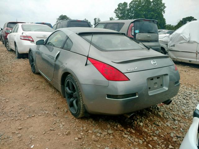 JN1AZ34DX6M309357 - 2006 NISSAN 350Z COUPE SILVER photo 3