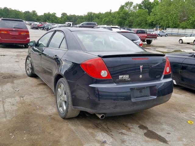 1G2ZH558664103778 - 2006 PONTIAC G6 GT BLACK photo 3