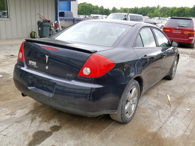 1G2ZH558664103778 - 2006 PONTIAC G6 GT BLACK photo 4