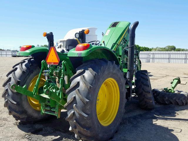 4JUBF14Z4HN048830 - 2014 JOHN DEERE TRACTOR GREEN photo 4