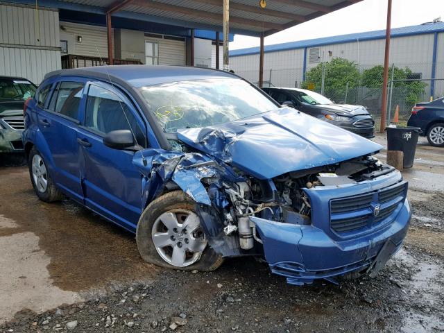 1B3HB28B47D154889 - 2007 DODGE CALIBER BLUE photo 1