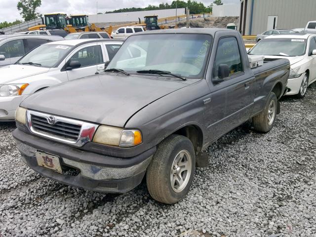 4F4YR12C3XTM35309 - 1999 MAZDA B2500 GREEN photo 2