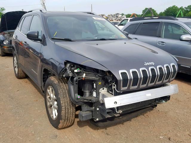 1C4PJMCS1EW138683 - 2014 JEEP CHEROKEE L GRAY photo 1