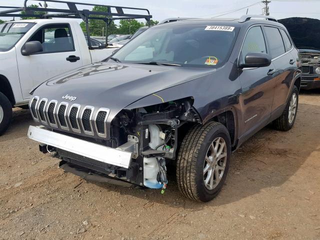 1C4PJMCS1EW138683 - 2014 JEEP CHEROKEE L GRAY photo 2