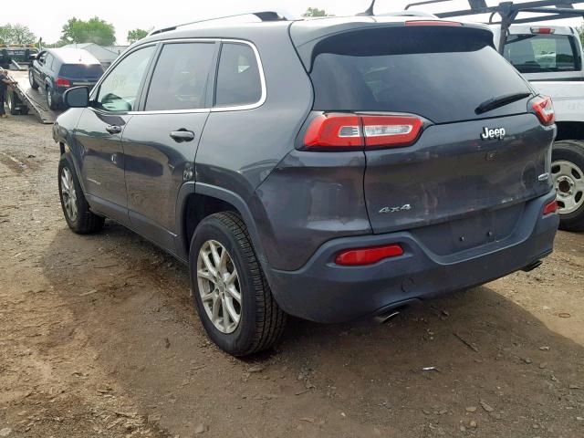 1C4PJMCS1EW138683 - 2014 JEEP CHEROKEE L GRAY photo 3