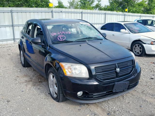 1B3HB48B17D259112 - 2007 DODGE CALIBER SX BLACK photo 1