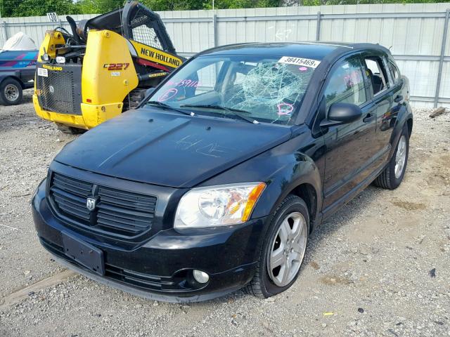 1B3HB48B17D259112 - 2007 DODGE CALIBER SX BLACK photo 2