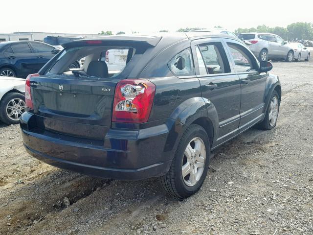 1B3HB48B17D259112 - 2007 DODGE CALIBER SX BLACK photo 4