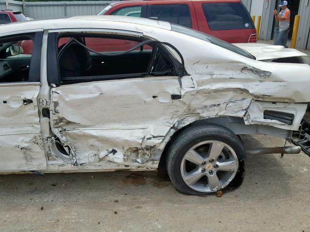 1G1ZC5E16BF311275 - 2011 CHEVROLET MALIBU 1LT WHITE photo 10