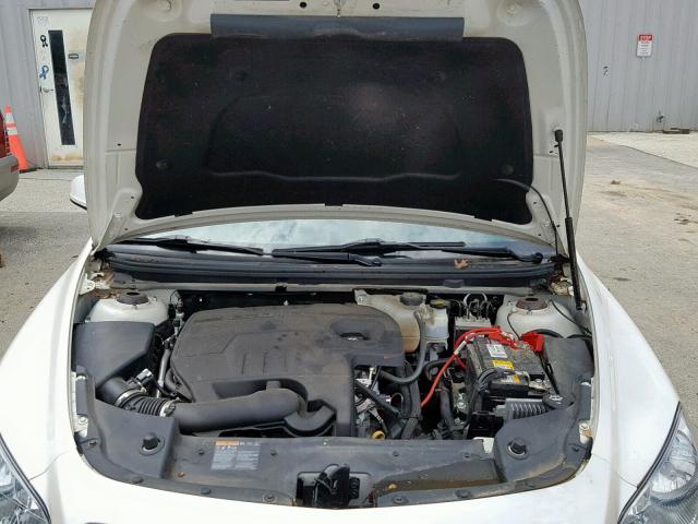 1G1ZC5E16BF311275 - 2011 CHEVROLET MALIBU 1LT WHITE photo 7