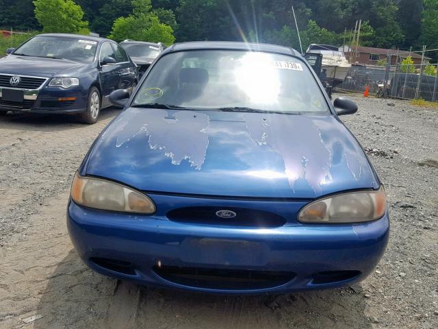 1FAFP13P4WW149981 - 1998 FORD ESCORT SE BLUE photo 9