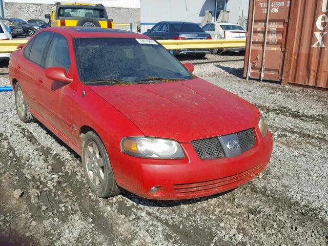 3N1AB51D75L529360 - 2005 NISSAN SENTRA SE- RED photo 1