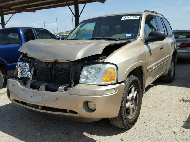 1GKDS13S442291499 - 2004 GMC ENVOY BROWN photo 2