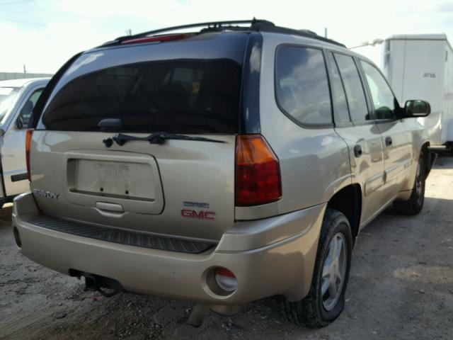 1GKDS13S442291499 - 2004 GMC ENVOY BROWN photo 4