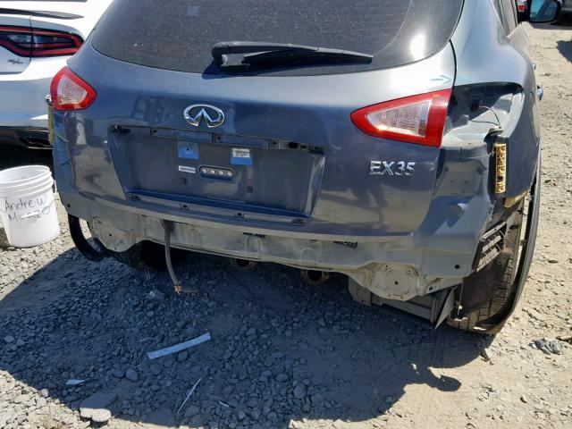 JNKAJ09E68M301651 - 2008 INFINITI EX35 BASE GREEN photo 9