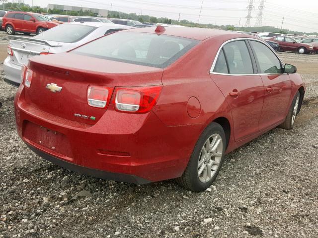 1G11D5RRXDF108998 - 2013 CHEVROLET MALIBU 1LT 红色 照片 4