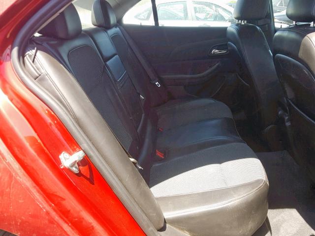 1G11D5RRXDF108998 - 2013 CHEVROLET MALIBU 1LT 红色 照片 6