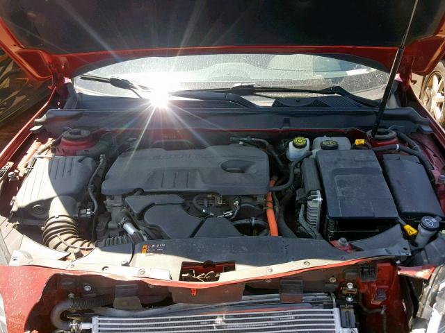 1G11D5RRXDF108998 - 2013 CHEVROLET MALIBU 1LT 红色 照片 7