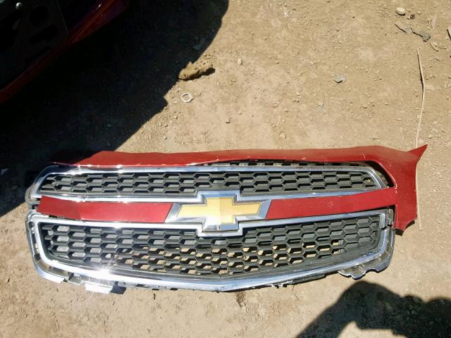 1G11D5RRXDF108998 - 2013 CHEVROLET MALIBU 1LT 红色 照片 9