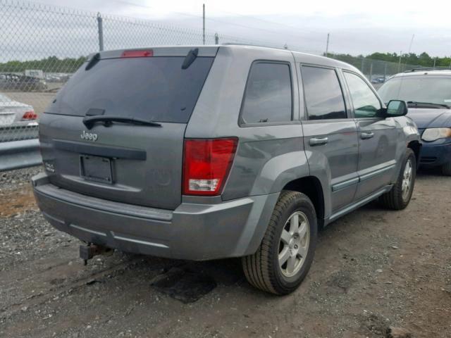 1J8GR48K78C115652 - 2008 JEEP GRAND CHER GRAY photo 4