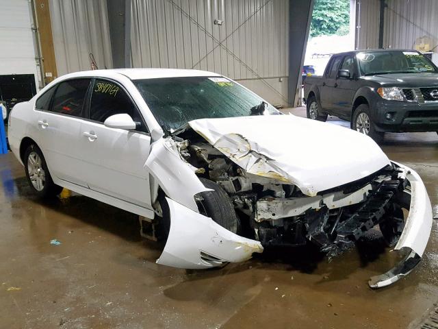 2G1WB5E39G1172779 - 2016 CHEVROLET IMPALA LIM WHITE photo 1