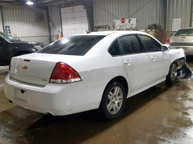 2G1WB5E39G1172779 - 2016 CHEVROLET IMPALA LIM WHITE photo 4