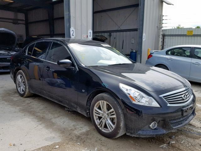 JN1CV6APXFM580889 - 2015 INFINITI Q40 BLACK photo 1