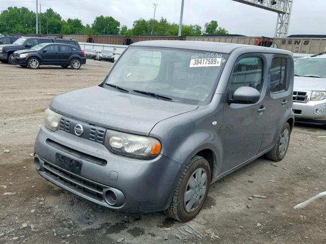 JN8AZ2KR8BT209669 - 2011 NISSAN CUBE BASE CHARCOAL photo 2