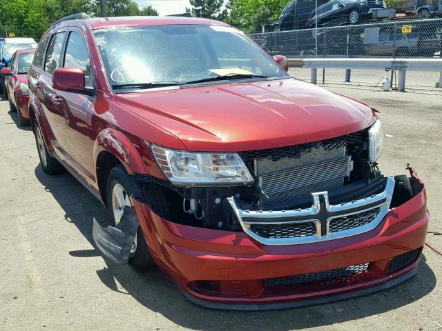 3D4PG1FG9BT526799 - 2011 DODGE JOURNEY MA RED photo 1