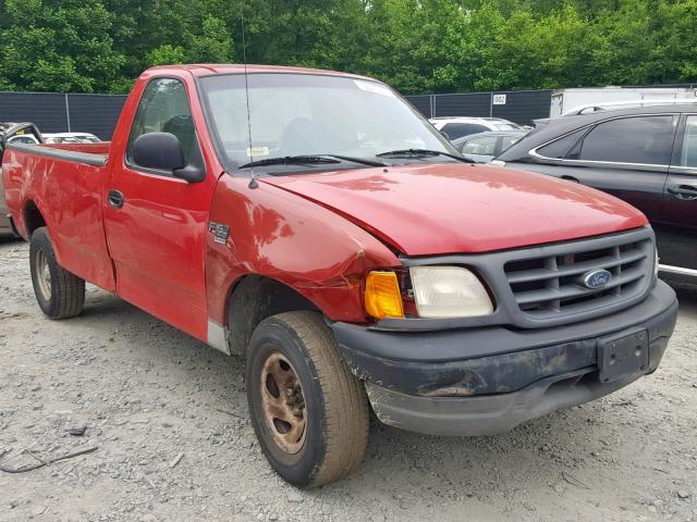 2FTRF18W74CA37033 - 2004 FORD F-150 HERI RED photo 1