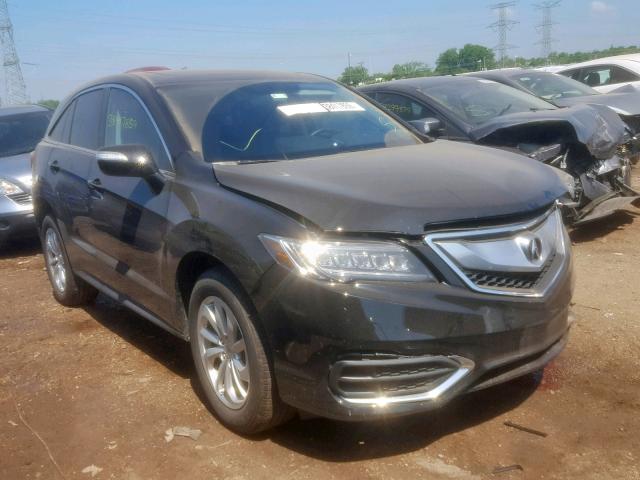 5J8TB4H56JL015909 - 2018 ACURA RDX TECHNO BLACK photo 1