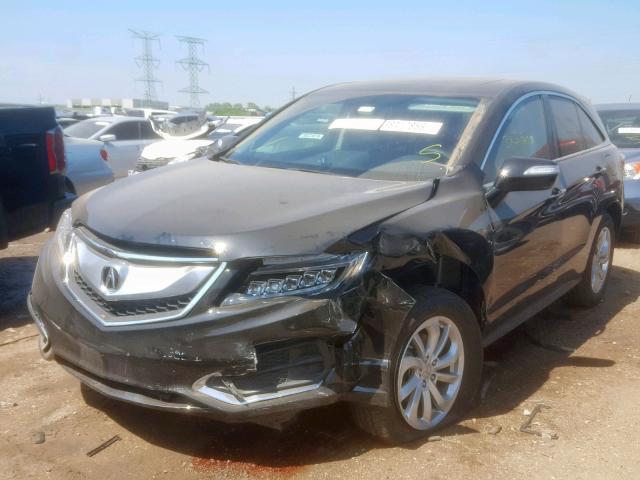 5J8TB4H56JL015909 - 2018 ACURA RDX TECHNO BLACK photo 2