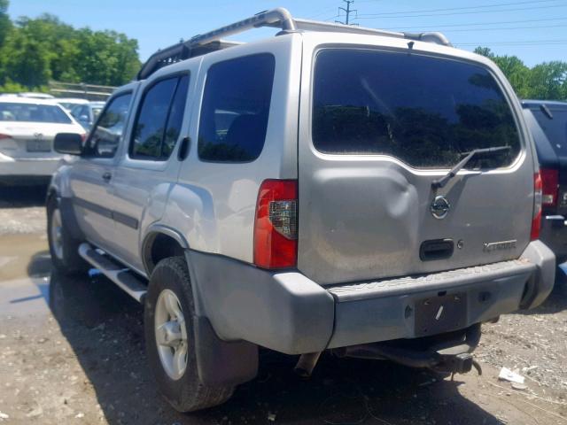 5N1ED28T24C627934 - 2004 NISSAN XTERRA XE GRAY photo 3