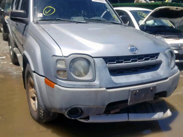 5N1ED28T24C627934 - 2004 NISSAN XTERRA XE GRAY photo 9