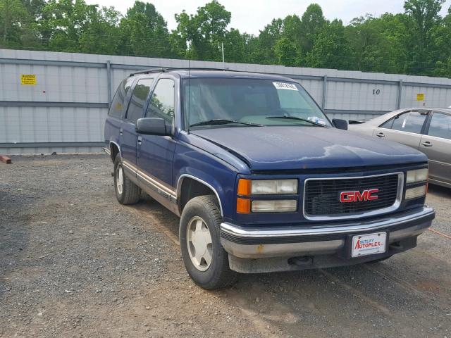 1GKEK13R0TJ751361 - 1996 GMC YUKON BLUE photo 1