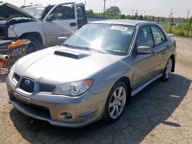 JF1GD74657G508708 - 2007 SUBARU IMPREZA WR SILVER photo 2