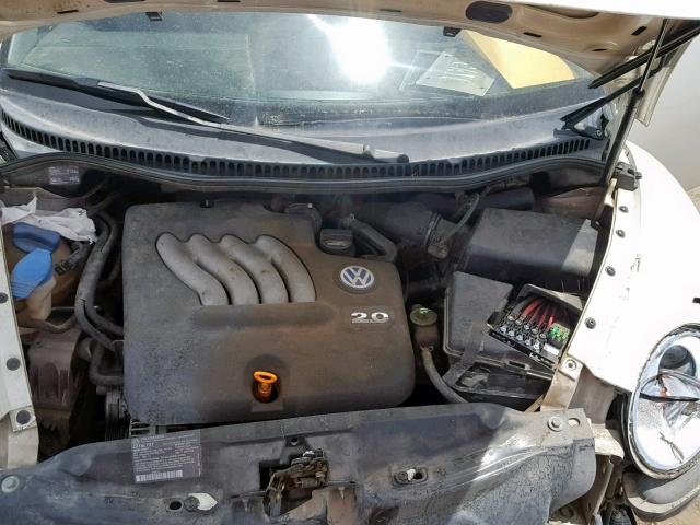 3VWCC21C6YM474789 - 2000 VOLKSWAGEN NEW BEETLE თეთრი ფოტო 7