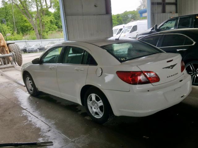 1C3LC46J38N284710 - 2008 CHRYSLER SEBRING LX WHITE photo 3