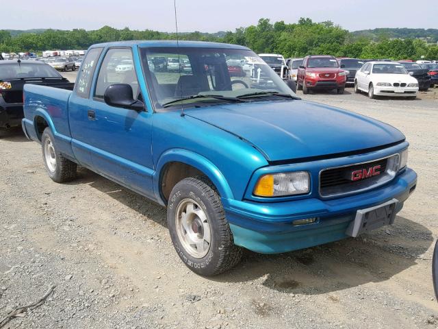 1GTCS1949T8506399 - 1996 GMC SONOMA TEAL photo 1