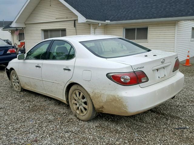 JTHBF30G925031094 - 2002 LEXUS ES 300 WHITE photo 3