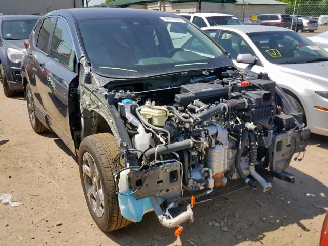 7FARW2H89JE030262 - 2018 HONDA CR-V EXL BLACK photo 1