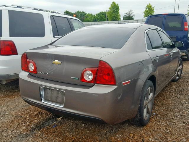 1G1ZC5EU8BF179730 - 2011 CHEVROLET MALIBU 1LT GRAY photo 4