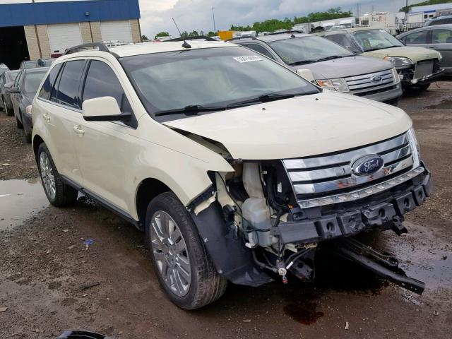 2FMDK39C68BA78895 - 2008 FORD EDGE LIMIT WHITE photo 1