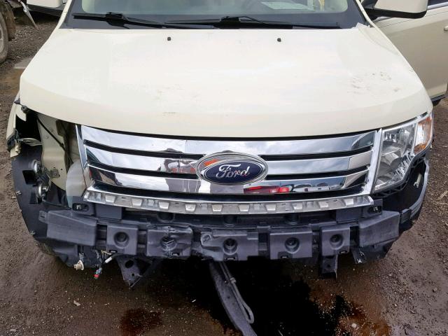 2FMDK39C68BA78895 - 2008 FORD EDGE LIMIT WHITE photo 7