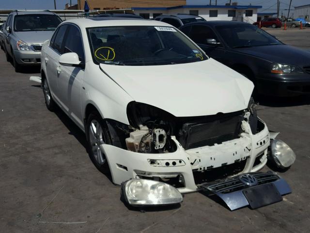 3VWEF81K57M129861 - 2007 VOLKSWAGEN JETTA WOLF WHITE photo 1