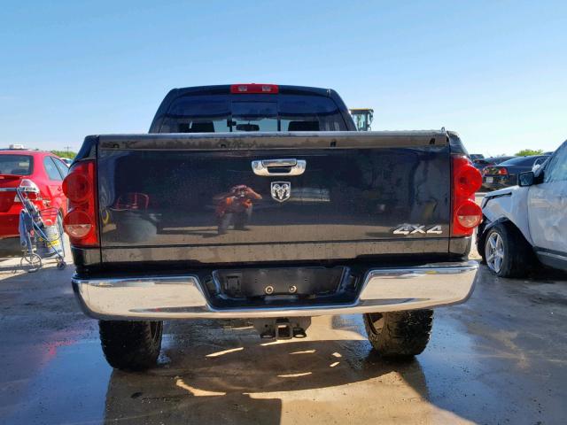 1D7HU18217S217127 - 2007 DODGE RAM 1500 S BLACK photo 10