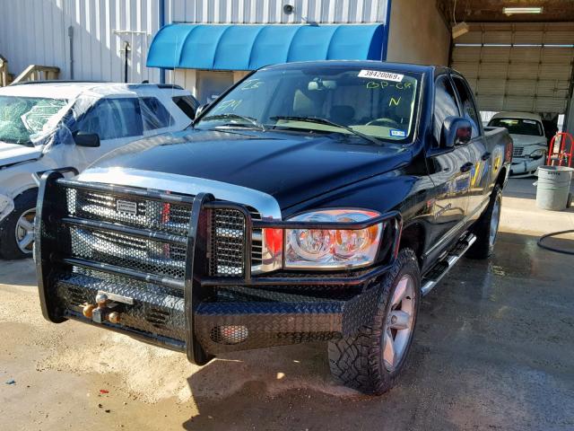 1D7HU18217S217127 - 2007 DODGE RAM 1500 S BLACK photo 2